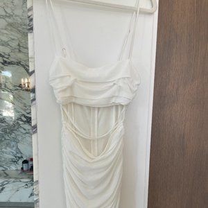 Princess Polly COURTNEY MINI DRESS WHITE US Size 4